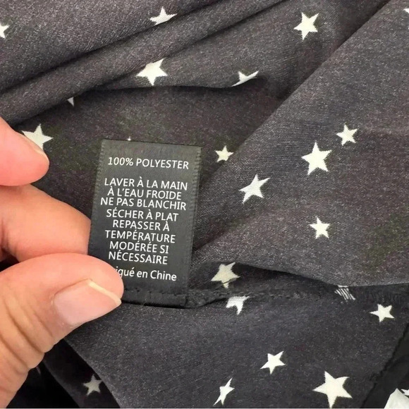 J.O.A‎ Los Angeles Stars Ruffle Blouse size s - Picture 9 of 11